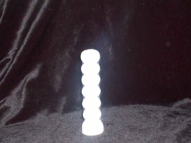 7-Day Knob Candle- White